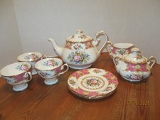 SET PRANZO VINTAGE ROYAL ALBERT LADY CARLYLE INCLUDE PIATTI