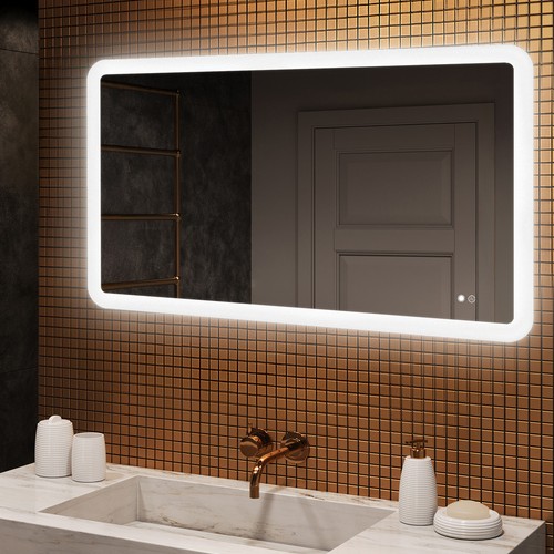 Specchio con illuminazione - specchio,