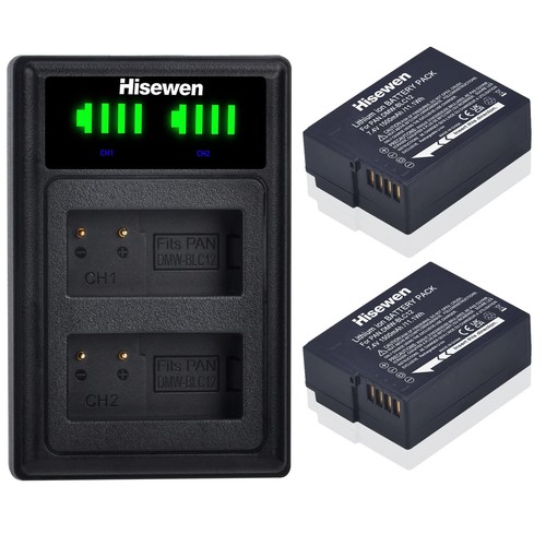 Hisewen dmw blc12 batteria - dmw-blc12,