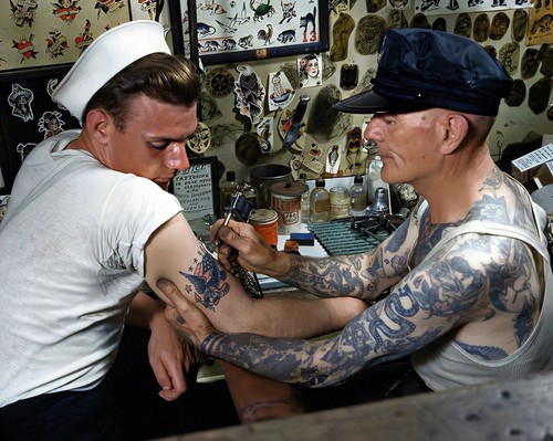 Immagine tatuaggio vintage - , 14