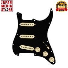 Battipenna Fender Stratocaster pre-cablato Custom Shop Texas Special SSS nero