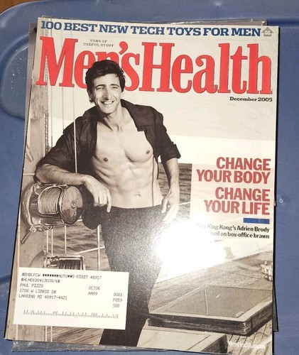 Men health magazine december - health,