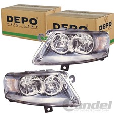 2X DEPO FARI Compatibili Per AUDI A6 SINISTRO E DESTRO