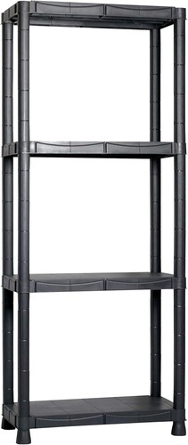 Scaffale resina fisso 4 - in,