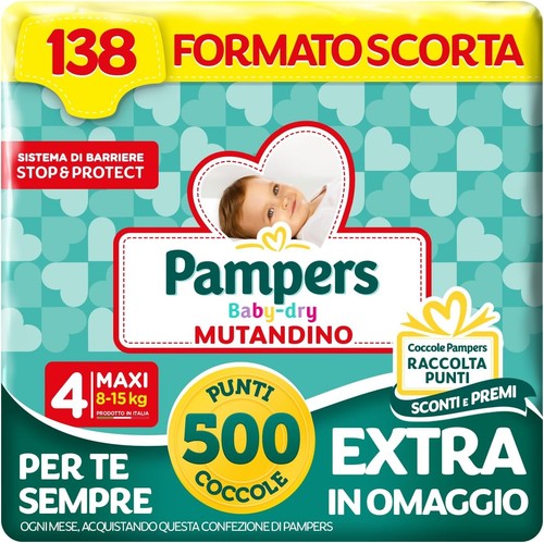 Pampers baby dry mutandino - dry,