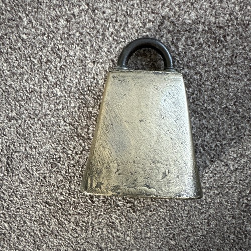 Bronze vintage cowbell in - bronze,