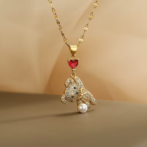 Collana orsacchiotto oro - 💖,