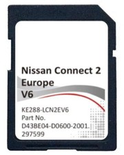 Nissan Connect 2 mappa di navigazione V6 navigatore satellitare aggiornamento SD UK/UE,Juke,Leaf, 2021-2022