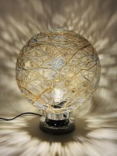 Lampada Da Tavolo Sfera Vetro