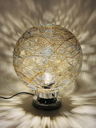Lampada tavolo sfera vetro - lampada,