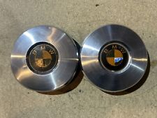 2 borchie coppe ruota in acciao- BMW anni 70 E12-E3-E9-USATE-originali