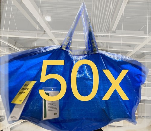 Set borsa shopping ikea - di,
