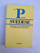 Io parlo svedese manuale di conversazione con pronuncia figurata Vallardi Svezia