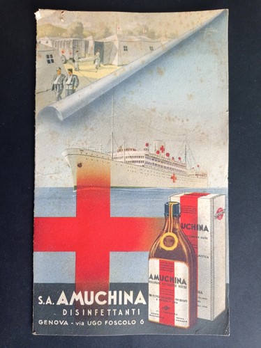 Advertising leaflet amuchina - leaflet,