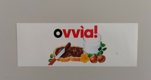 Nutella 17x6 sticker - cm,