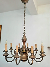 Lampadario di Lampart in ottone con 11 luci (10+1)