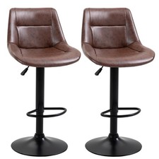 Homcom set sgabelli bar - sgabelli,