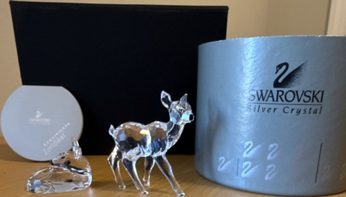 Swarovski silver crystal - crystal, a