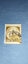 FRANCOBOLLO 10 LIRE ITALIA 1980 CASTELLO SFORZESCO(Usato In Buone Condizioni)