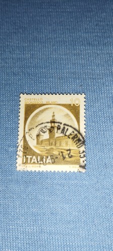 Francobollo lire italia - francobollo, 10