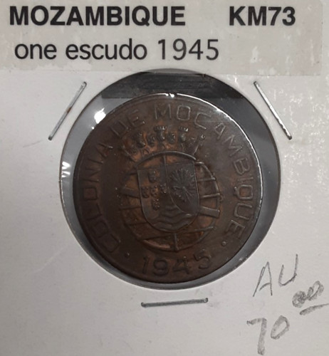 Moneta bronzo escudo - moneta, 1945