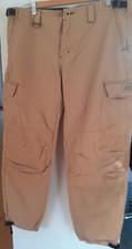 PANTALONI CARGO ORIGINALI BASTARD IN COTONE RIPSTOP W 34