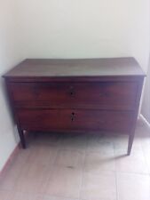 mobile cassettone como' luigi xvi antico originale napoletano in patina ciliegio