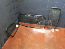 Parabrezza, lunotto e vetri posteriori per auto FIAT 500 F L R. n° 4 pezzi