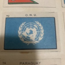 FIGURINA N.70 BANDIERE E