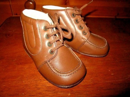 Scarpe marrone pelle bambino