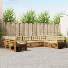 Set di divani da esterno 9 pcs