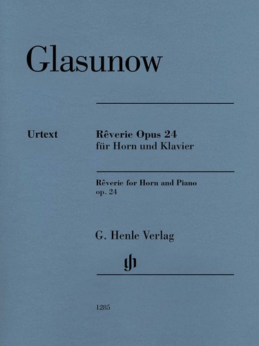Glazunov reverie per - reverie, f