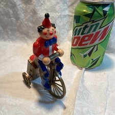 Clown su bici vintage