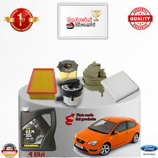 KIT TAGLIANDO FILTRI + OLIO FORD FOCUS II 1.6 TDCi 66KW 90CV DAL 2006 -> 2011