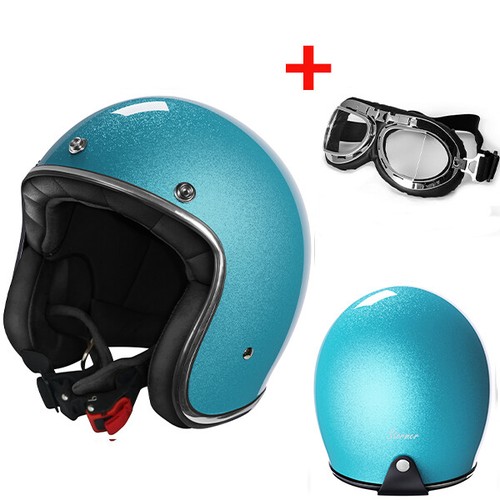 Casco jet moto cafe racer - jet,