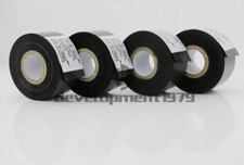 5 pezzi nastro nero per timbri