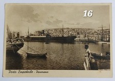 PORTO EMPEDOCLE ( AGRIGENTO) Panorama dal Porto , Vg 1939 F.g. Aninata  - Bella