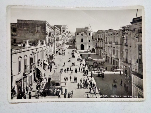 Torre del greco - greco, cartolina