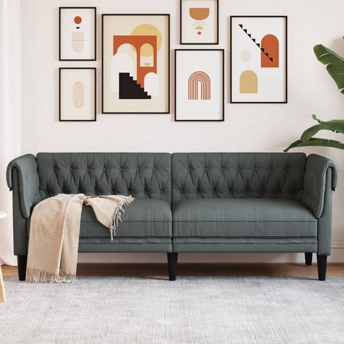 Vidaxl divano chesterfield 3 - vidaxl, a