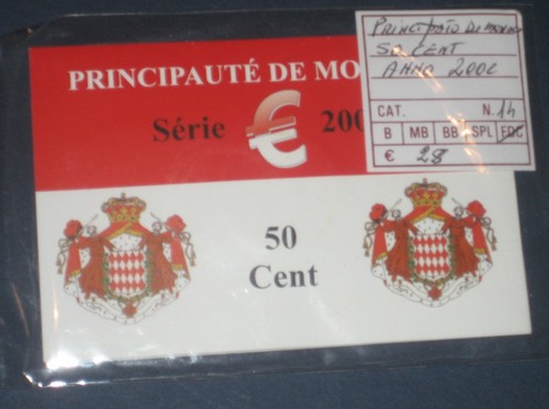 Monaco cent di - di, euro