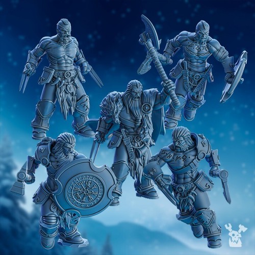 Set miniature berserker - di, 5