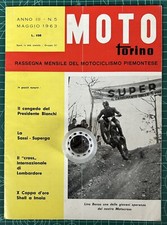 Rarissima Rivista MOTO TORINO N.5 del 1963