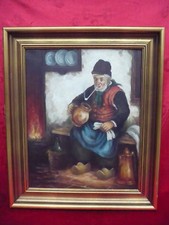 Bellissimo, Vecchio Dipinto Di