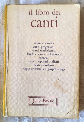 Libro dei canti - il,