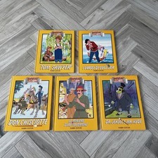 Lotto 5 Libri Fabbri Editori 1990 - Avventure senza Tempo - Storie Cult Cop. Rig