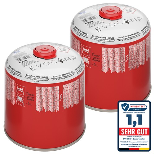 Evocamp cartuccia gas - 2x,