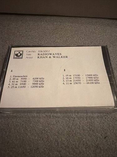 Khan walker radiowaves - &,