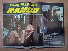 PRIMO SANGUE - Italia RARA fotobusta RAMBO 1982 SILVESTER STALLONE poster film