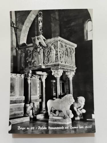 Barga pulpito monum - monum., duomo