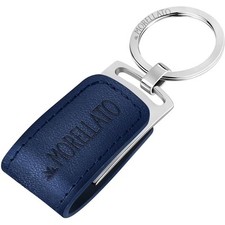 Portachiavi Morellato Memory SD4916 Key Ring Chiavetta USB 32 GB Pelle Blu